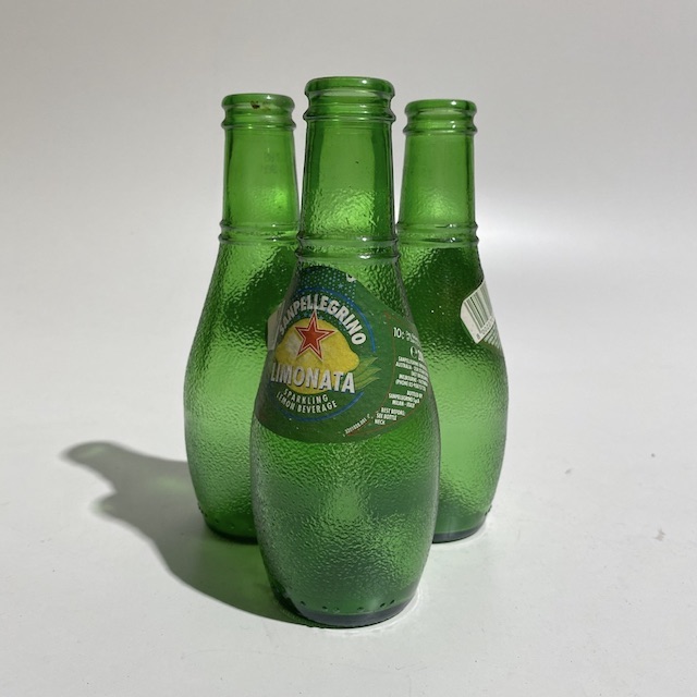 BOTTLE, Green Glass Pellegrino